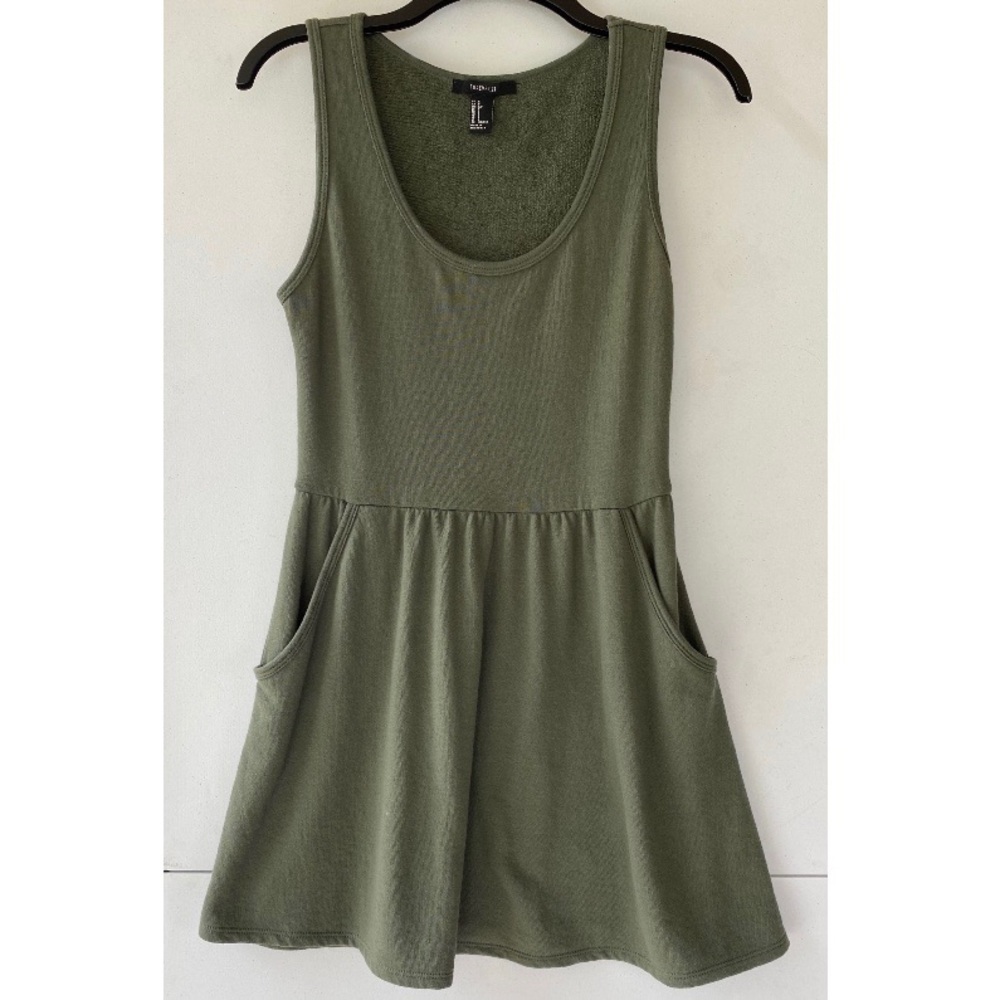 Forever 21 | Olive Skater Dress with Pockets